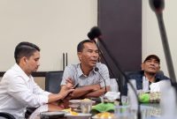 Foto: Wakil Ketua Komisi Dewan Perwakilan Rakyat Aceh Ceulangiek tengah