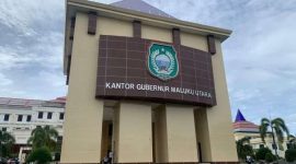 Foto: Kantor Gubernur Provinsi Maluku Utara di Jalan Gosale Puncak, Sofifi