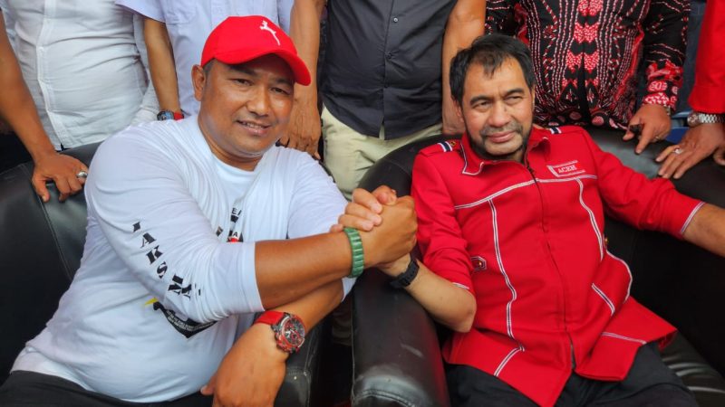 Foto: Ali Quba dan Gubernur Aceh Mualem 