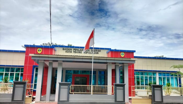 Kantor Badan Pendapatan Daerah (BAPENDA) Kota Tidore Kepulauan. Sumber: foto Zajirah Indonesia