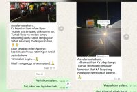 Laporan warga serta respon tumad dalam melayani