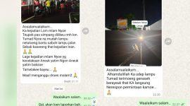 Laporan warga serta respon tumad dalam melayani