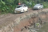Foto: Kondisi Jalan Sayoang Yaba