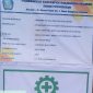 Foto: Papan proyek pembangunan Pagar Sekolah 
