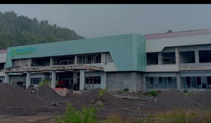 Kondisi Rumah sakit Pratama pulau Makean
Sumber Foto: Tribunternate