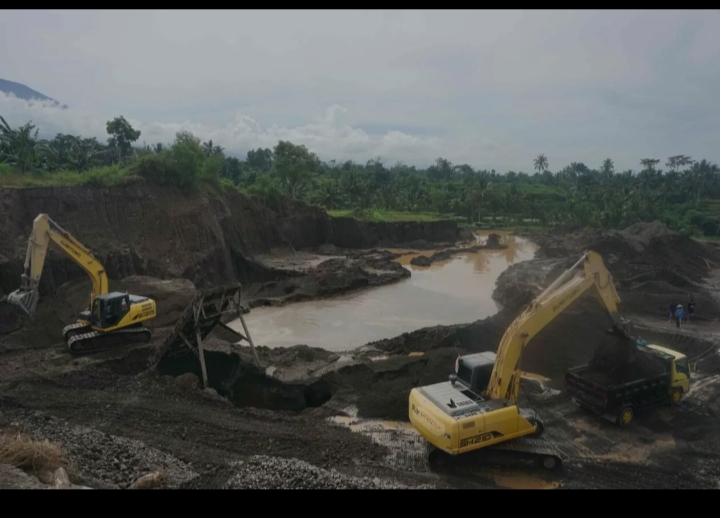 Foto: Ilustrasi Tambang Galian C Ilegal 