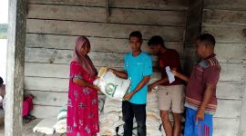 Foto: Warga Tabalema Dan Dusun Tabamoi dapat bantuan Beras
