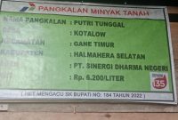 Foto: Pangakalan Minyak Tanah, Putri Tunggal 