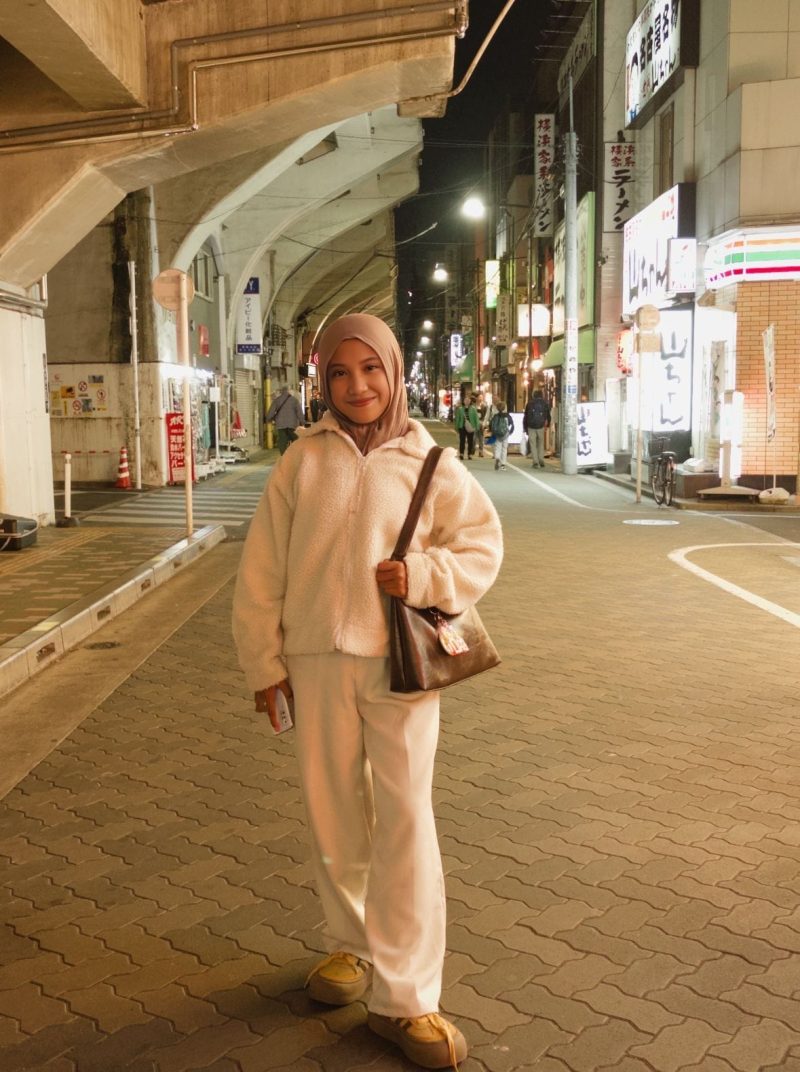 Foto Istimewa : Nur Syifah Berada Di Jepang