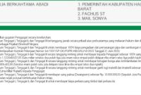 Foto: dokumen Sistem Informasi Penelusuran Perkara (SIPP)  dengan nomor perkara 57/Pdt.G/2025/PN Tte, majelis hakim mengabulkan seluruh gugatan penggugat