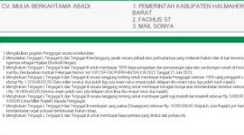 Foto: dokumen Sistem Informasi Penelusuran Perkara (SIPP)  dengan nomor perkara 57/Pdt.G/2025/PN Tte, majelis hakim mengabulkan seluruh gugatan penggugat
