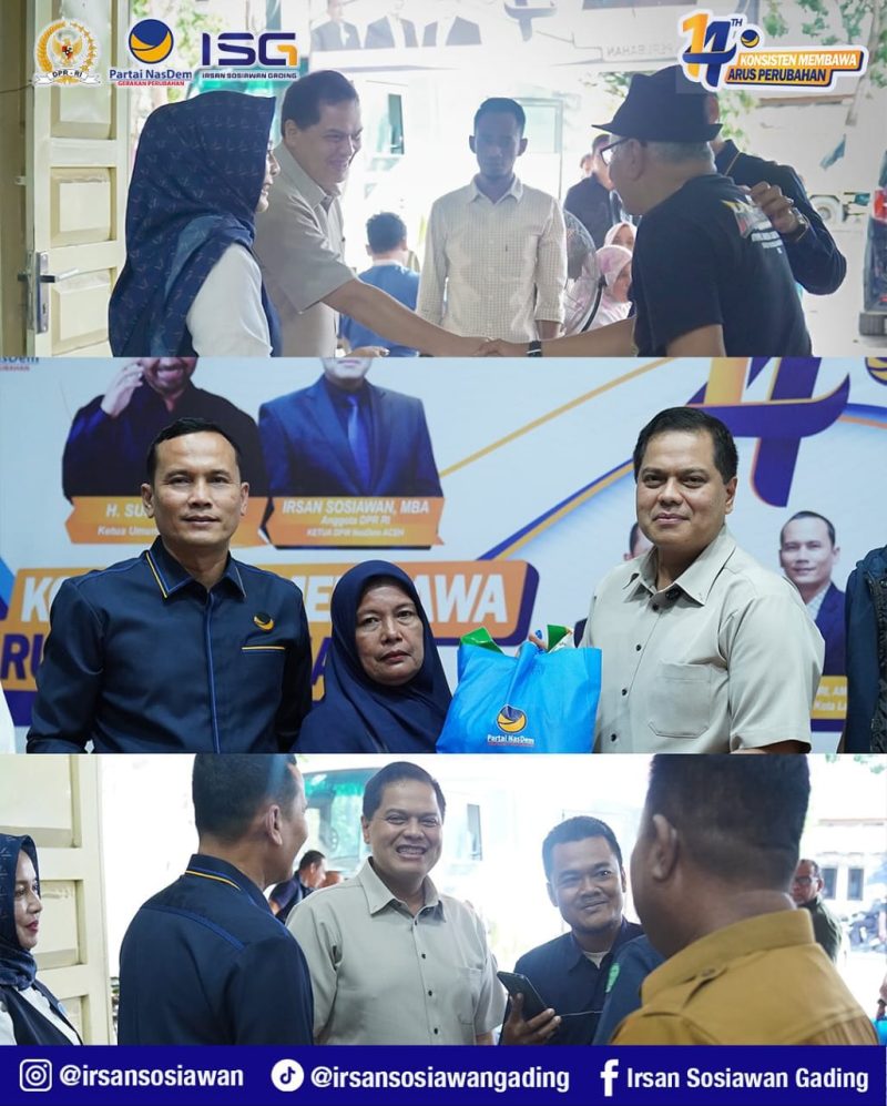 Foto : Anggota DPR RI asal Provinsi Aceh, Irsan Sosiawan