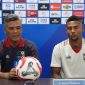 Foto: Pelatih kepala Malut United, Hendri Susilo, Dan Wbeymar Angulo,