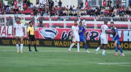 Foto: Laga antara Malut United vs Arema pada pekan ke-14 Super League 2025/2026.