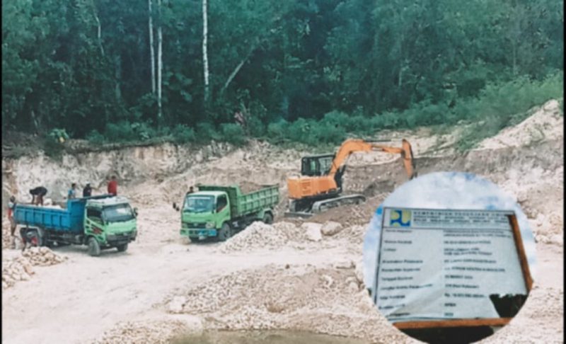 Foto : Galian C Di Desa Sosowomo dan Pembangunan Jaringan Irigasi Di Desa Lembah Asri