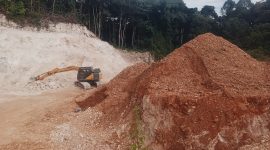 Foto ; Galian C Di Gunung Roti, Halteng