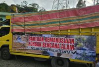 Foto: Truk pengangkut Bantuan Kemanusiaan 