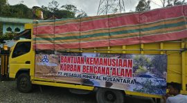 Foto: Truk pengangkut Bantuan Kemanusiaan 