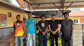 Foto: Jamaludin Idham Salurkan bantuan 