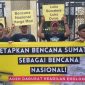 Foto :Koalisi masyarakat sipil bersama mahasiswa