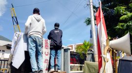 Foto: Aksi Jilid II FAM Maluku Utara 