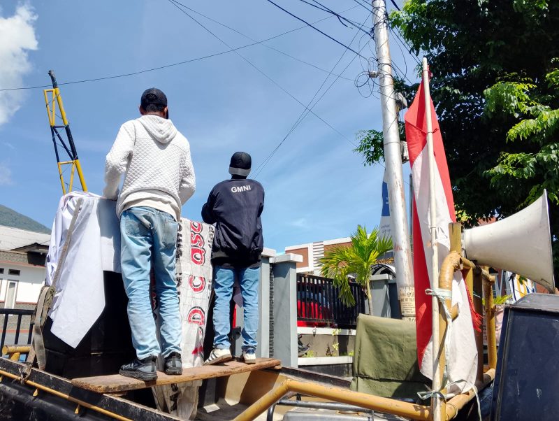 Foto: Aksi Jilid II FAM Maluku Utara 