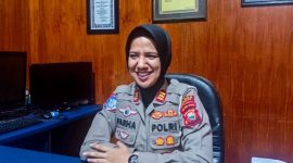 Foto: Kasat Lantas Polres Ternate, AKP Farha,