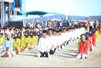 Foto: 1.000 penari tarian Lala Tradisional