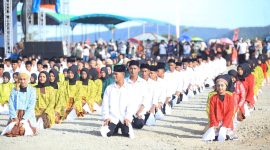 Foto: 1.000 penari tarian Lala Tradisional