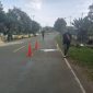 Foto, Kondisi Jalan Akibat Pecahnya pipa Milik PDAM