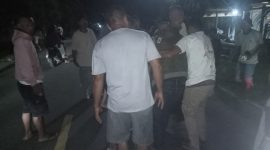 Foto, Lakalantas Di Desa Dehegila Dini Hari