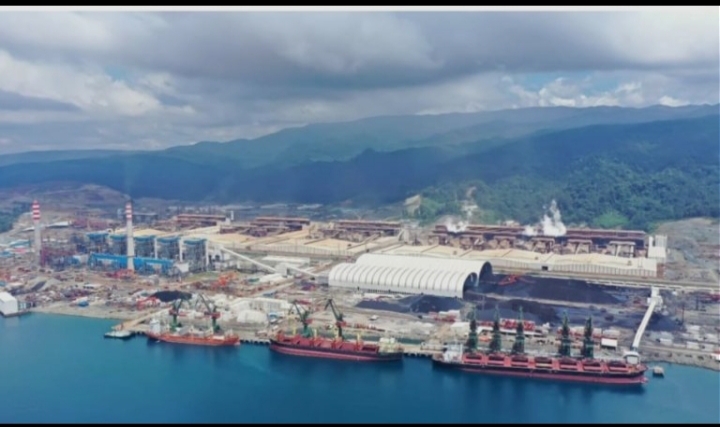 Foto: Perusahaan PT Indonesia Weda Bay Industrial Park (IWIP)