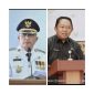 Foto: Wali Kota Ternate Tauhid  Soleman Dan Sekda kota Ternate Rizal Marsaoly 