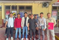 Foto, Hardi Hayun CS di laporkan Ke Polsek Ternate Selatan