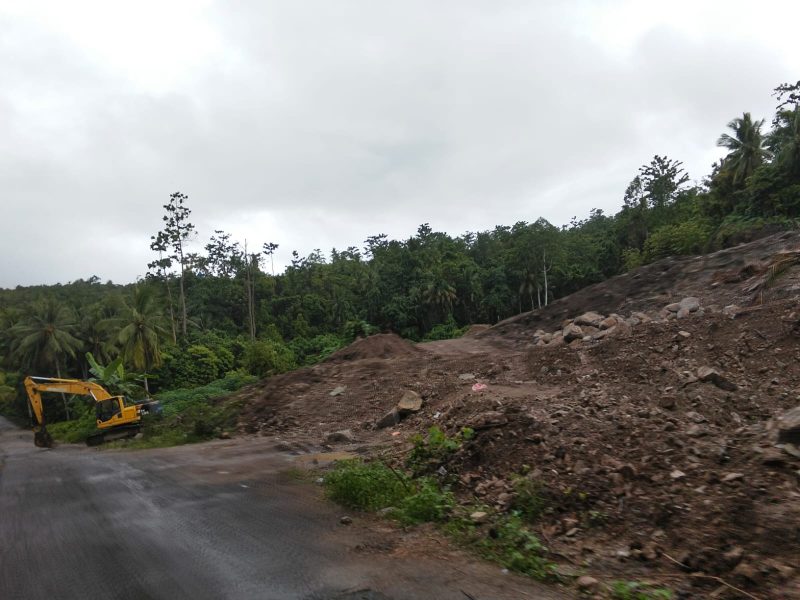 Foto, Galian C Diduga ilegal beroperasi di Kelurahan guruapin