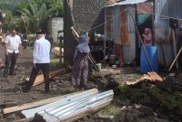 Foto, Wakil Wali Kota Ternate, Nasri Abubakar tinjau bencana di sasa