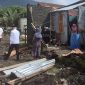 Foto, Wakil Wali Kota Ternate, Nasri Abubakar tinjau bencana di sasa