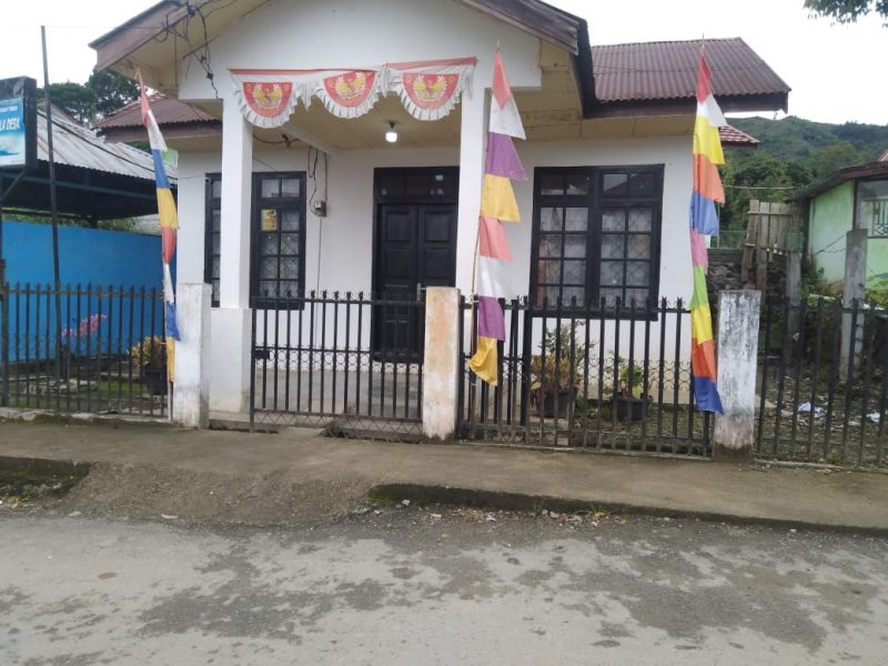 Foto, kondisi Kantor Desa Sungai Tutung,