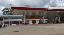 Foto: SPBU Buli Kabupaten Halmahera Timur' 