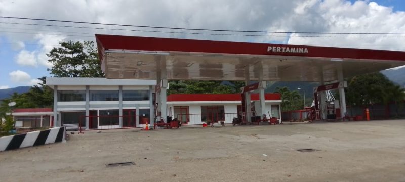 Foto: SPBU Buli Kabupaten Halmahera Timur' 