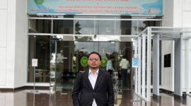 Foto:Ketua LBH Ansor Maluku Utara, Zulfikran Bailussy,