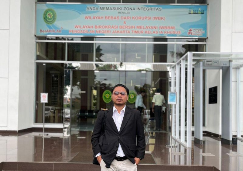 Foto:Ketua LBH Ansor Maluku Utara, Zulfikran Bailussy,