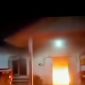 Foto, kantor perusahaan tambang nikel Morotai di bakar warga
