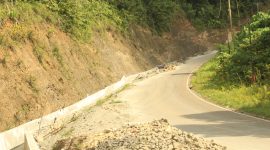 Foto, Proyek drainase yang berlokasi di kawasan Desa Gamaf–Sagea