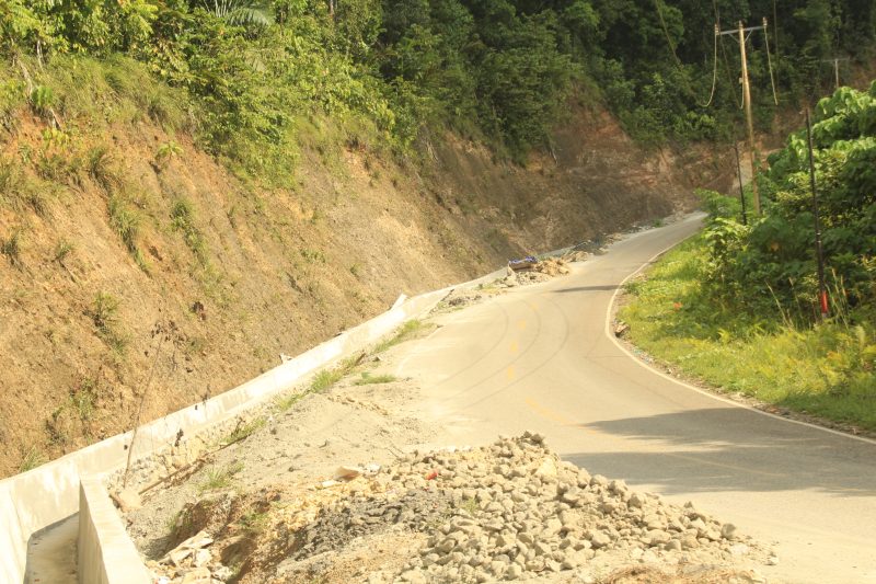 Foto, Proyek drainase yang berlokasi di kawasan Desa Gamaf–Sagea