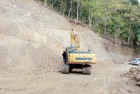 Foto, Pengambilan Matrial Oleh PT.Buli Bangun