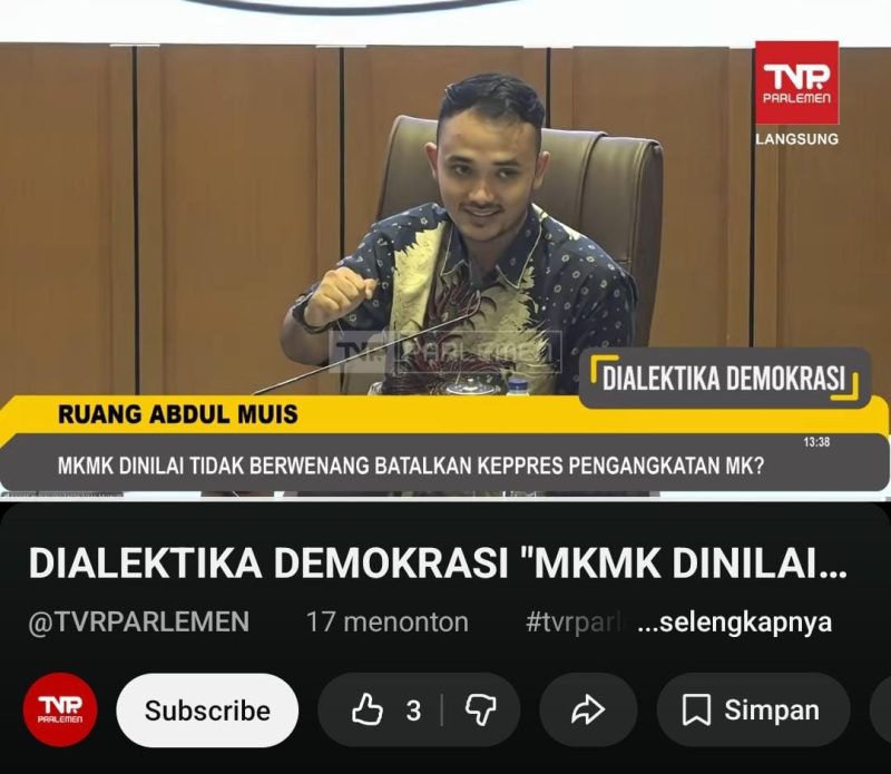 Foto Istimewa, Ketua Umum DPN PERMAHI, Azhar Sidiq, S.,