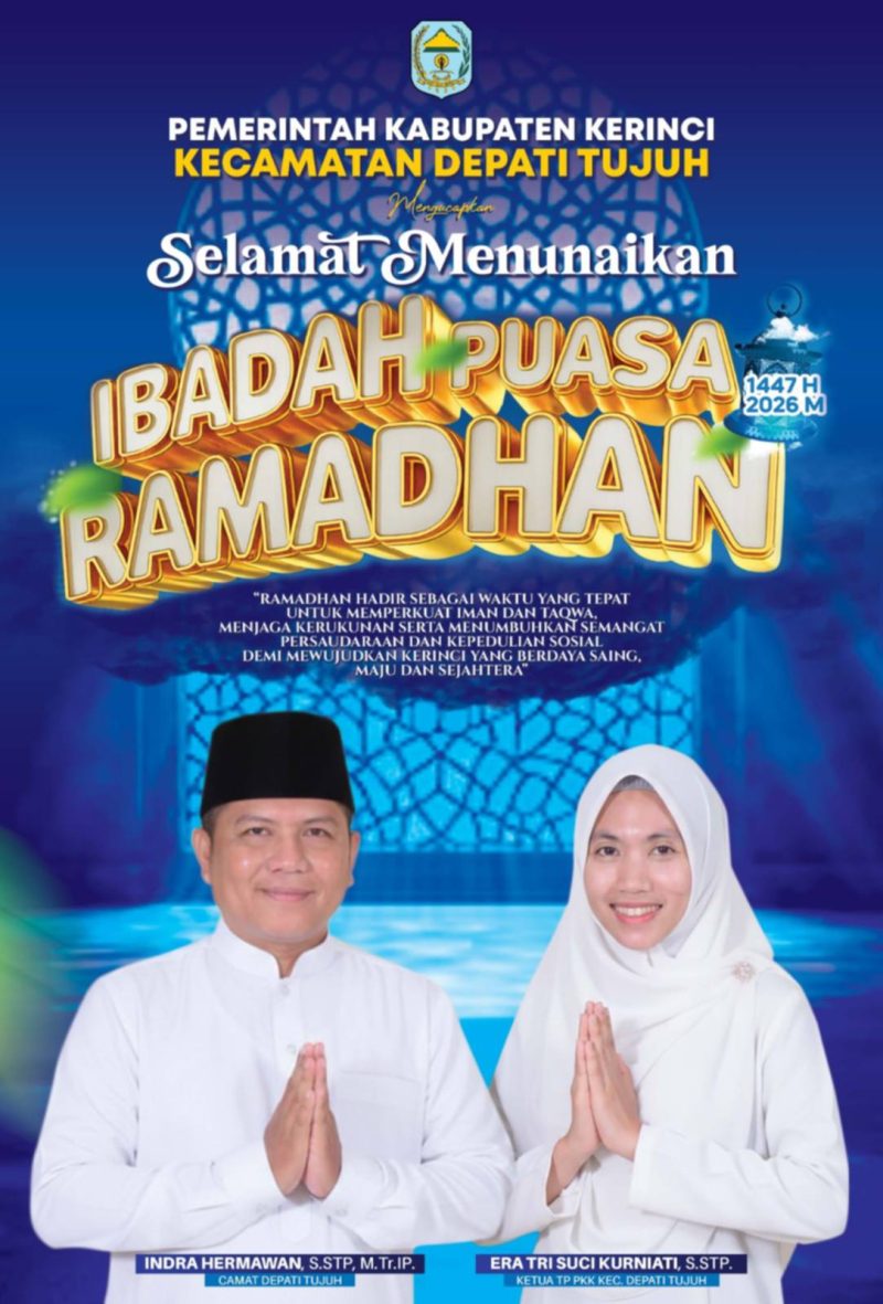 Foto, Camat Kecamatan Depati Tujuh Indra Hermawan, S.STP, M.Tr.IP