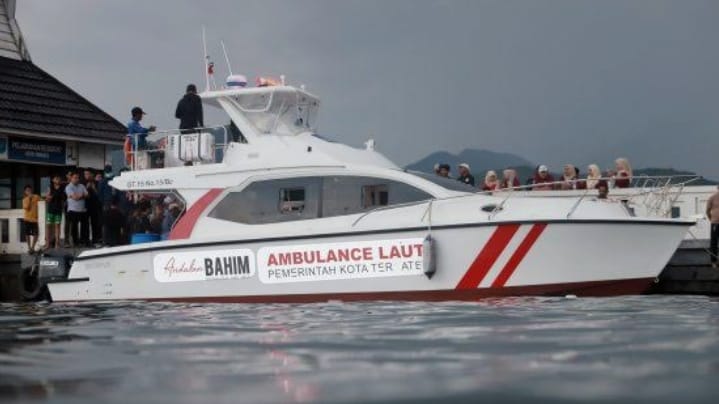 Foto: Ambulance laut Milik Pemkot Ternate 