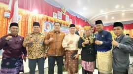 Foto Istimewa, Ketua DPRD dan Sekertaris DPRD Kerinci menghadiri peringatan Hari Ulng Tahun (HUT) ke-23 Kabupaten MukoMuko